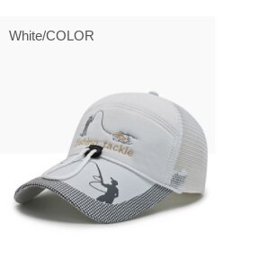 100% Vissen Hoed Mannen Outdoor Zon Bescherming Zonnescherm Vissen Hoed Sport Sneldrogende Wandelen Paardrijden Hoed Baseball Netto cap: PT-06