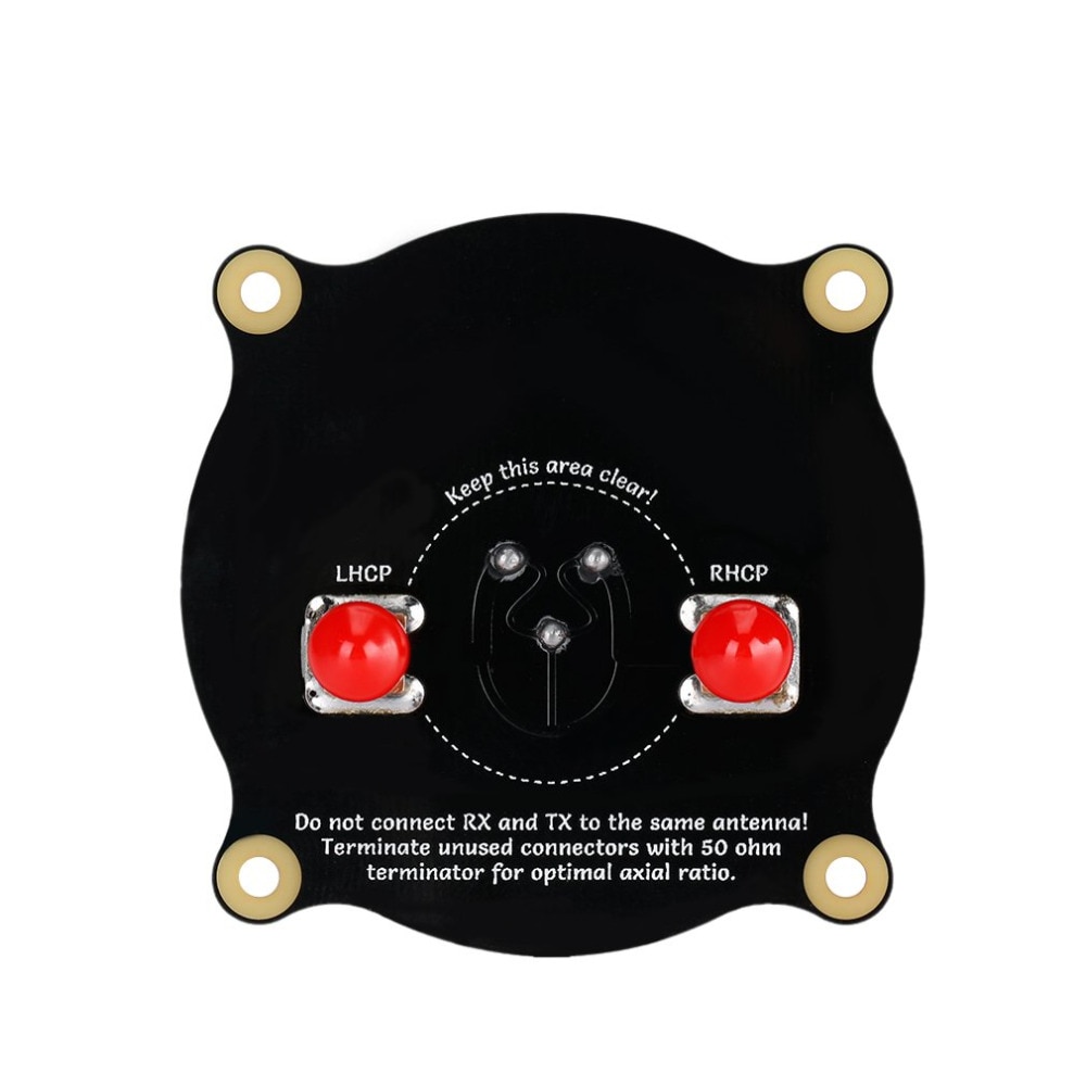 1pcs 5.8GHz Triple Feed Patch Antenna SMA Directional Circularly Polarized Antenna