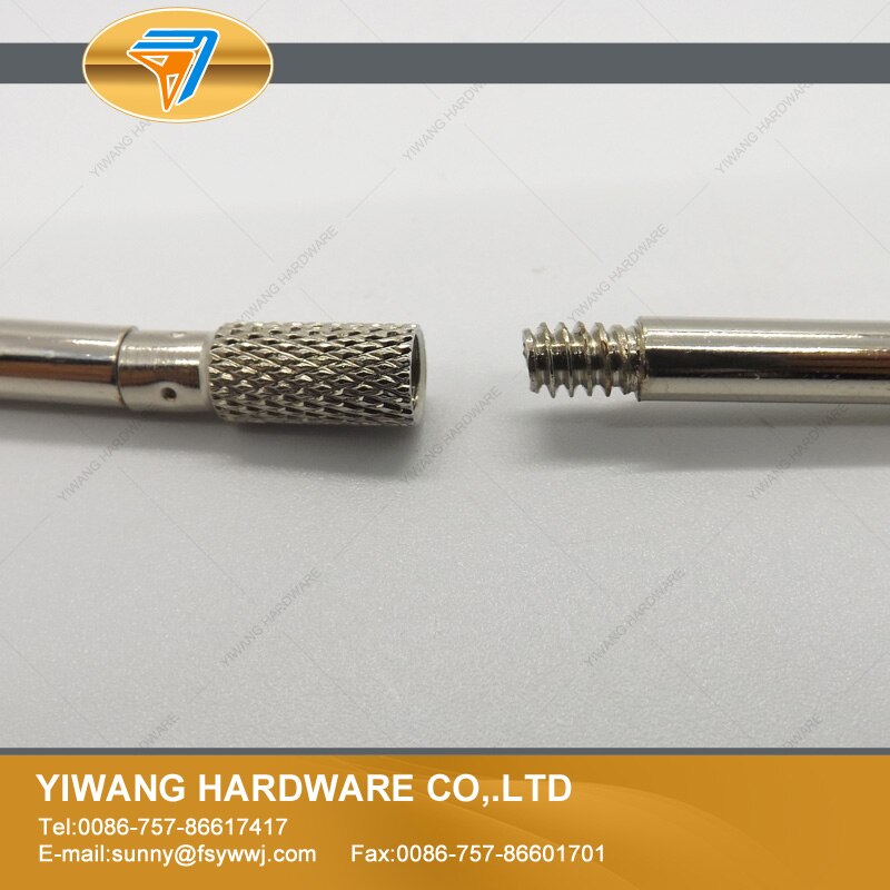 office binder ring nickel plating screw lock binding ring D ring hanging ring collection circle keychain products