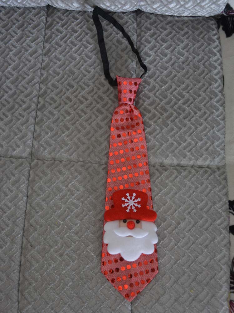 Led blinkande glödande julslips träd nyhet slips röd jultomte snögubbe jultomte älg halsslips för festival: 12