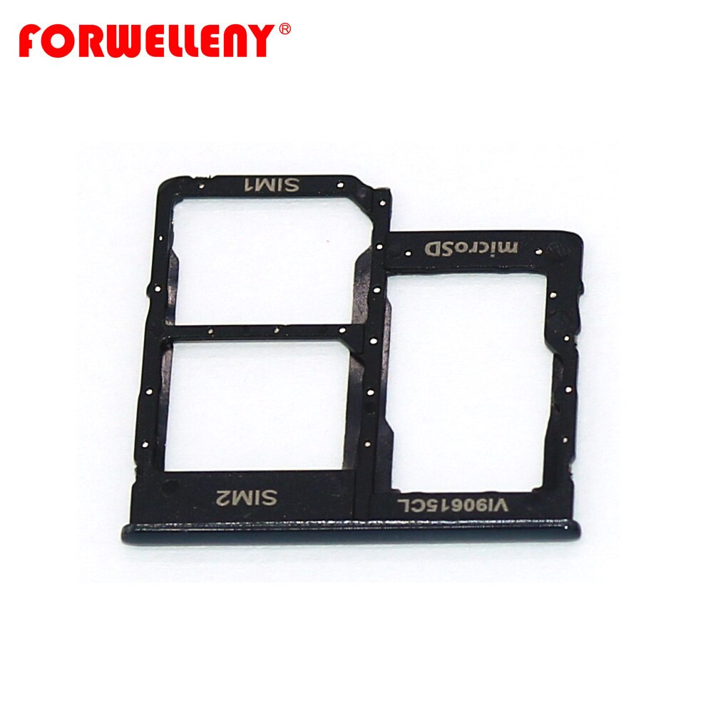 Pour SAMSUNG A40 SM-A405FN Micro Sim porte-carte Slot plateau adaptateurs de remplacement noir, or, argent, bleu, rouge