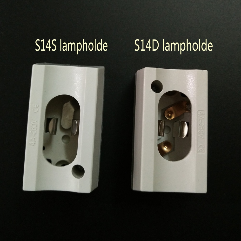 S14S S14D lampholde LED s14s s14d base houder Linestra lamphouder 4A 250 V CE