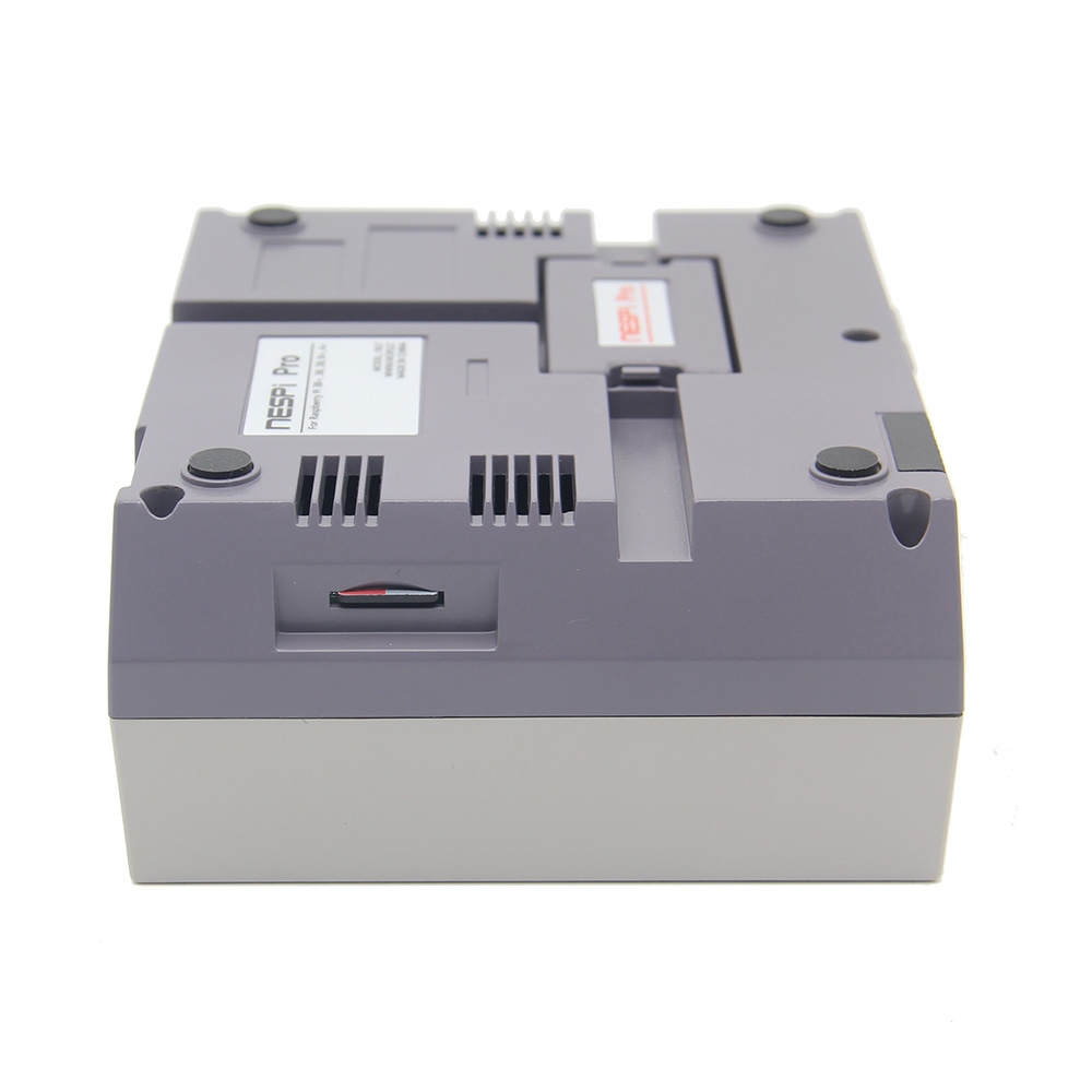 boîtier Raspberry Pi 3 B + (Plus) NESPi Pro avec Console de jeu Style RTC NES FS | boîtier pour Raspberry Pi 3 modèle B +, 3B
