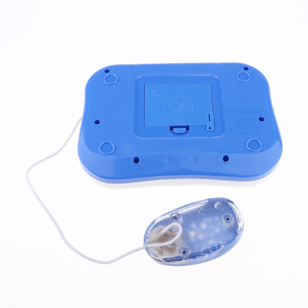 Cartoon Folding Chinese and English Bilingual Education Learning Machine Kids Laptop Toys Baby Electronic Toy For Children