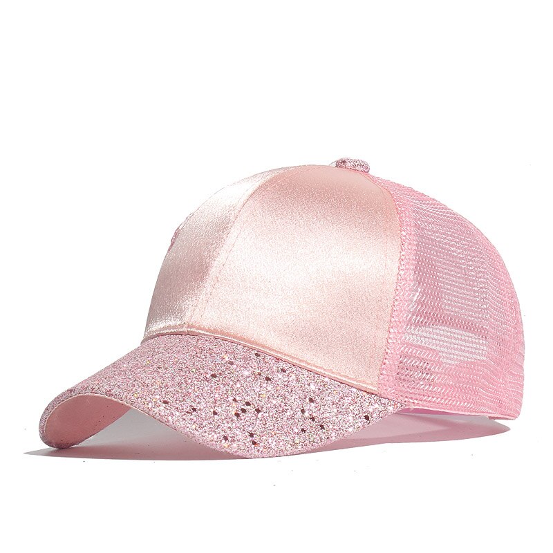 Lente Zomer Kind Pailletten Netto Cap Meisjes Zonnebrandcrème Baseball cap Jongens Leisure Cap Student Hoed Hip Hop Snapback Voor 2 -8 jaar oud: A