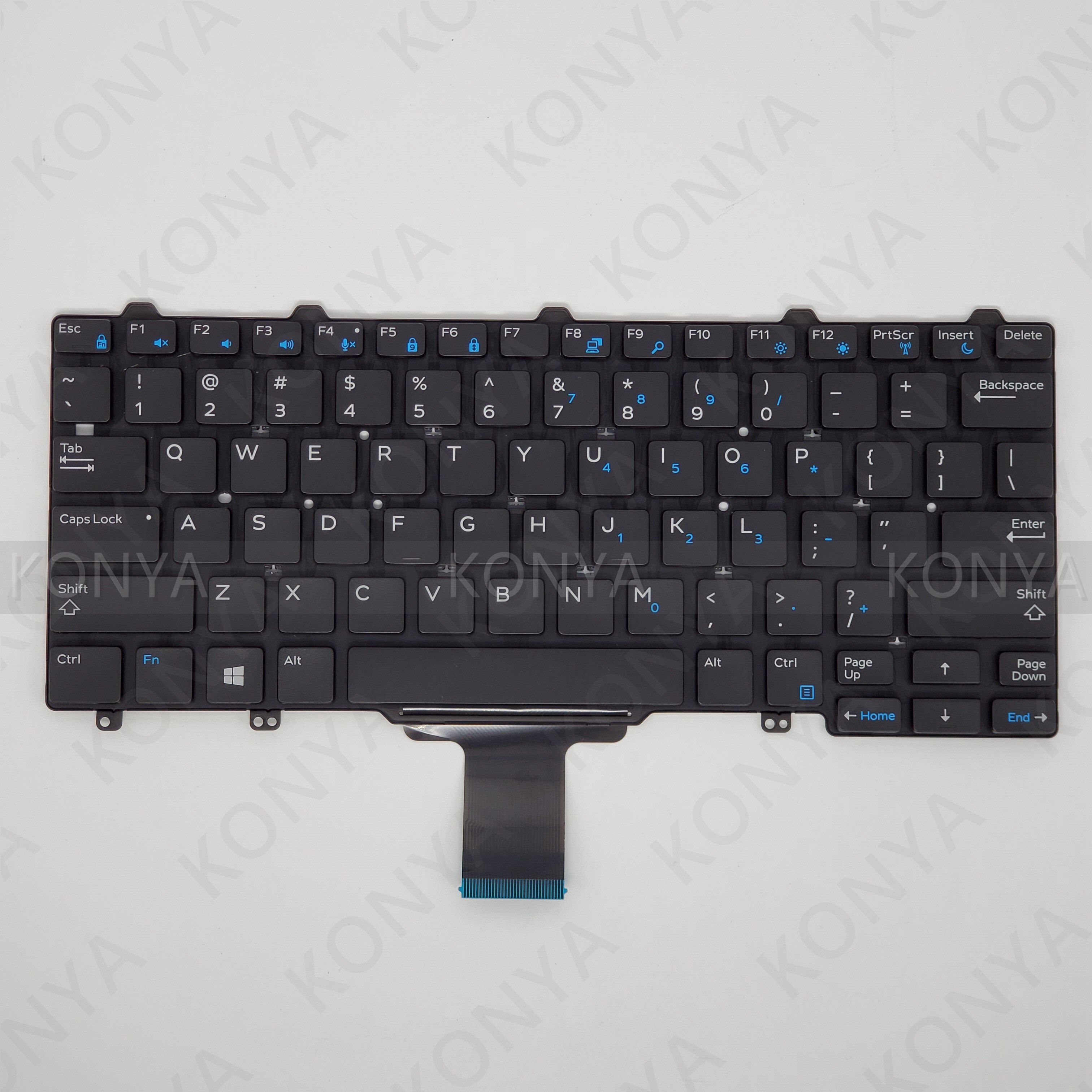 Original US Backlit Keyboard For Dell Latitude E5270 E7270 7275 XPS 12 9250 MJ8HY 0MJ8HY XCD5M 0XCD5M