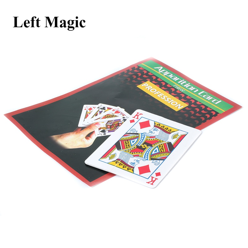 In-Air Ändern Gesicht In 0,1 Sec Karte-Close Up Magic Tricks Magie Requisiten Gimmick Bühne Mentalismus Straße komödie