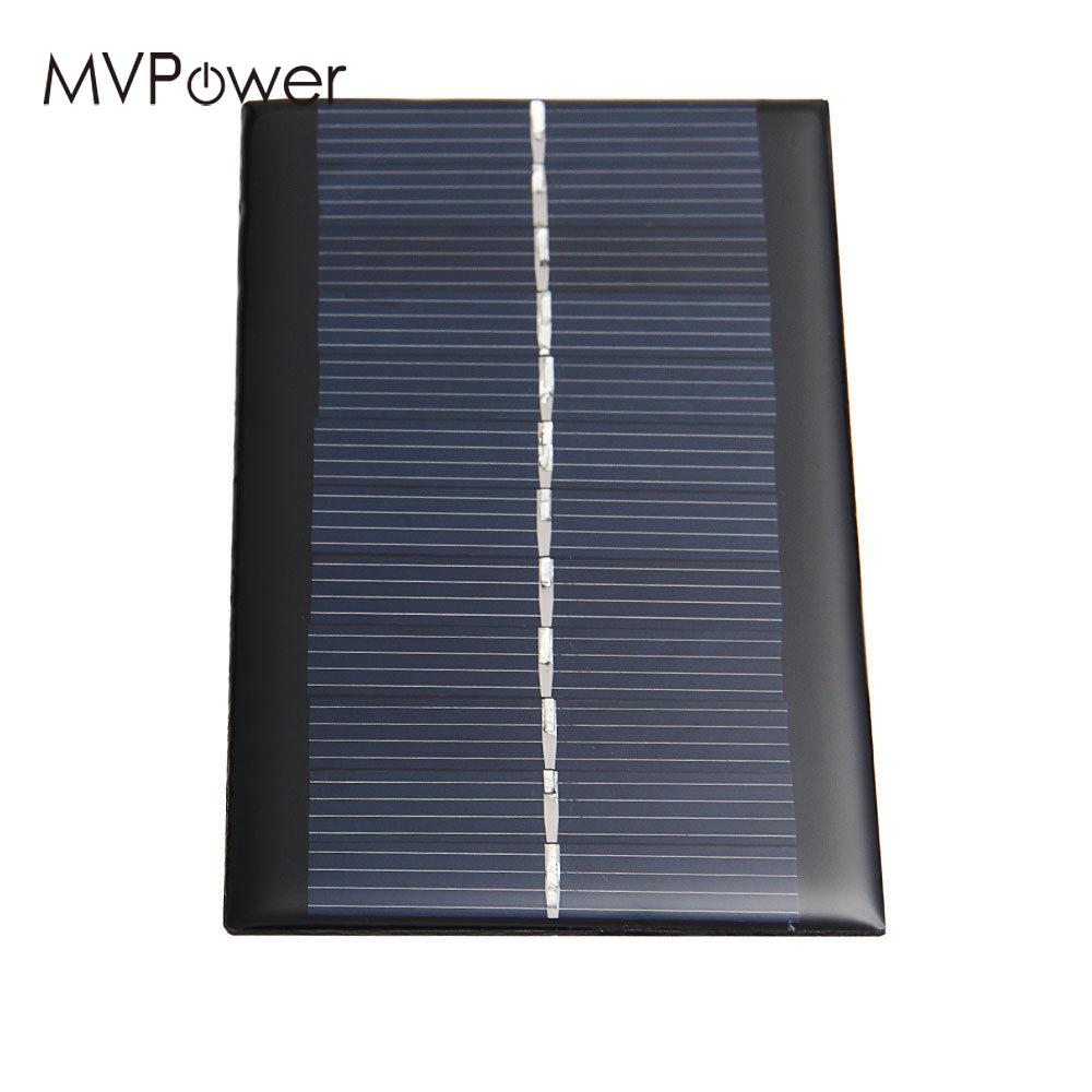 3 stk 6v 1w mini solpanel solceller diy til let mobiltelefon legetøj opladere bærbar diy