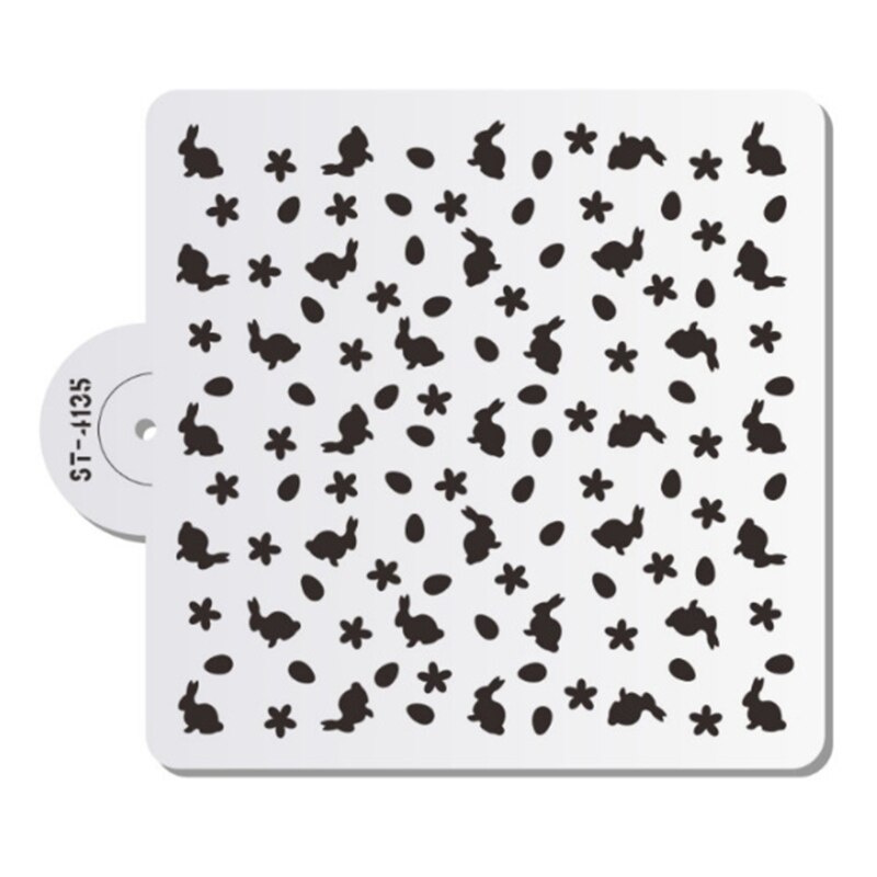 Plantillas reutilizables para decorar pasteles, molde de decoración, H3CC: D