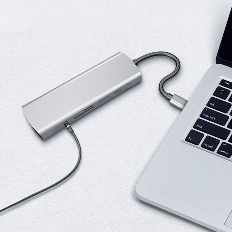 Type-C Gigabit Poort/Hdmi Negen-In-een Hub Extension Dock