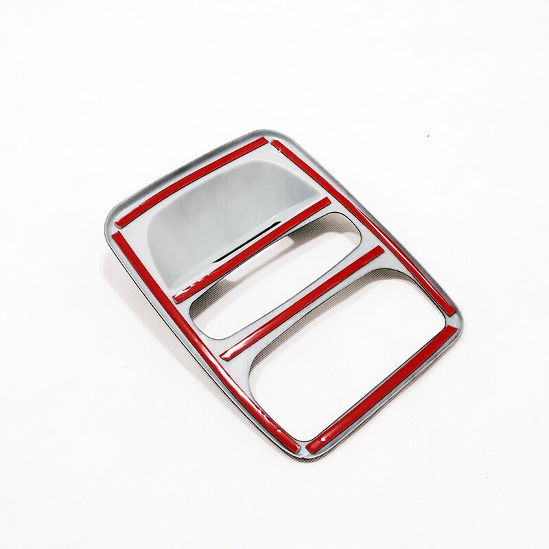 Til renault clio iv clio 4 abs kulfiber front læselampe lampeskærm panel cover trim bil styling tilbehør