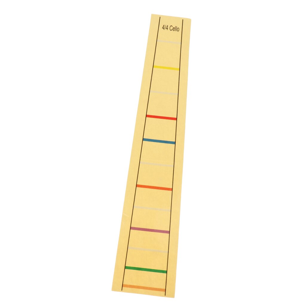 Praktische Papier Cello Viola Griffbrett Aufkleber Etikett Aufkleber Position Marker