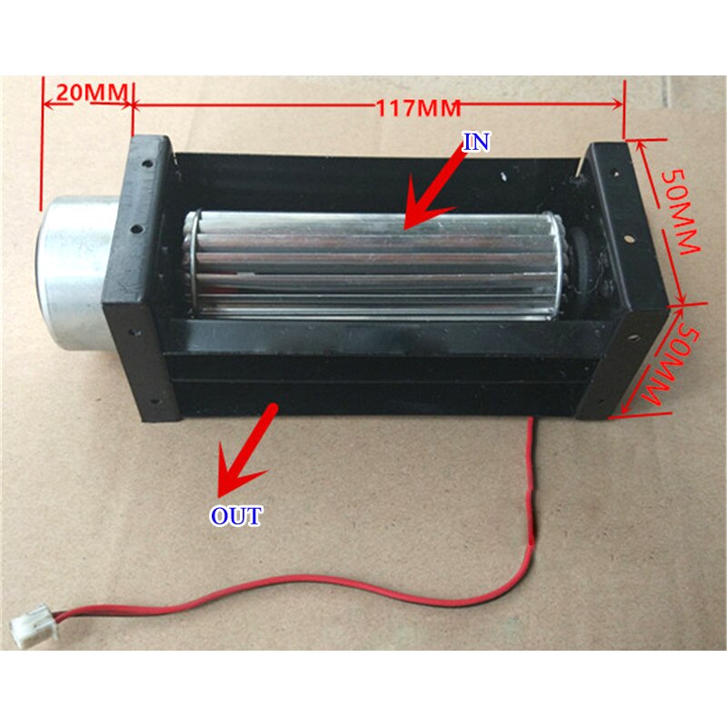3090 cross flow fan 12V 24V roller fan air blower