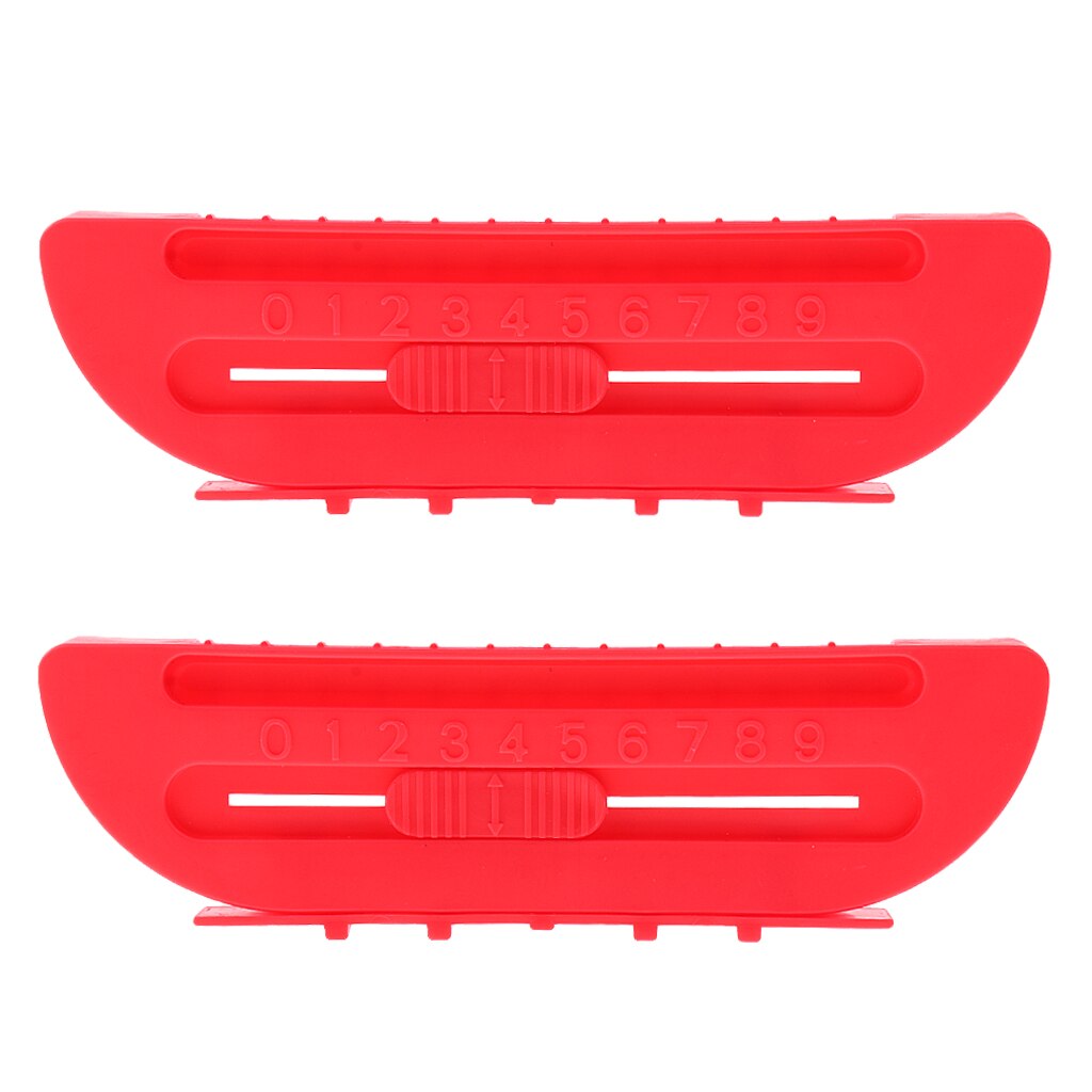 Air Hockey Goal Door Ball Stopper Block Score Counters Scorekeeper - Pack of 2