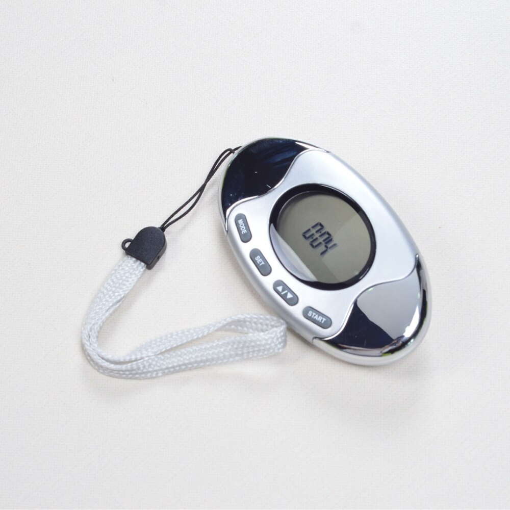 Step Counter Walking 3D Digital Pedometer with Strap Accurately Track Steps and Miles Multi-Function Pocket Pedometer with Advan