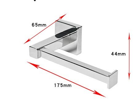 Modern Paper towel holder Paper Roll Holder Stainless Steel WC Bathroom