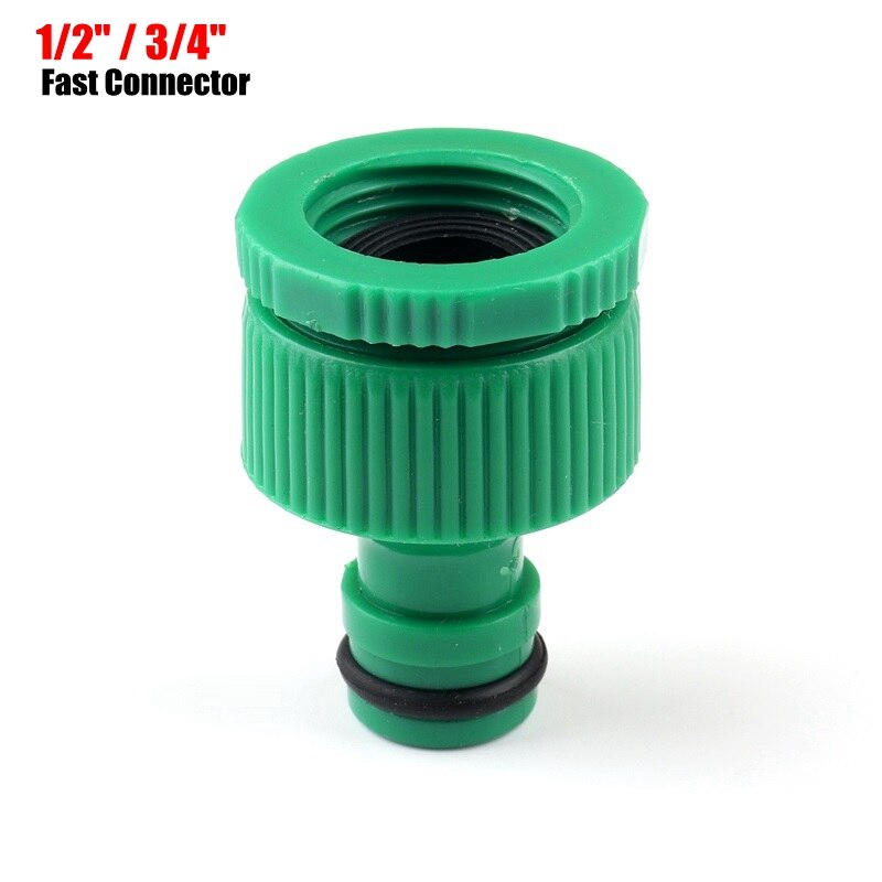 Conectores rápidos de manguera de jardín, 4/7mm, 8/12mm, microsistema de riego de jardinería, conector rápido, válvula de tubo suave, divisores de agua, 2 uds.