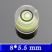 Forskellige modeller tilgængelige rundt boble niveau mini vaterpas boble bullseye niveau måleinstrument: Yy -08055g