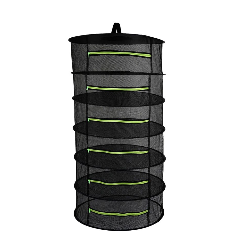 Zware Droogrek Opknoping Droog Netto Kruid Drogen Netto Nylon Mesh Vouwen Mesh Pouch Opknoping Mand Opvouwbare Dry Bag