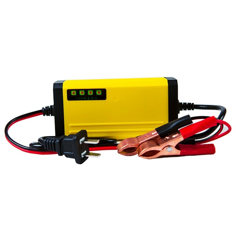 12V 2A Intelligent Fast Power Charging Lead Acid AGM GEL Battery-chargers Full Automatic Car Battery Charger