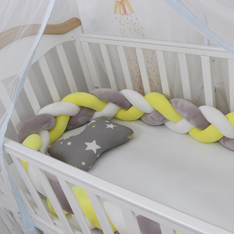 3M di Lunghezza Del bambino Decorazione Della stanza Culla protettore Cuscini di Protezione Del bambino angolo Di Collisione Sicurezza Passeggino Biancheria Da Letto Culla: 1