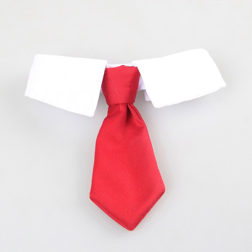 Corbata Formal para perro y gato, pajarita para esmoquin, Collar negro y rojo para perro y gato, accesorios para mascotas, traje para perros y gatos pequeños y medianos