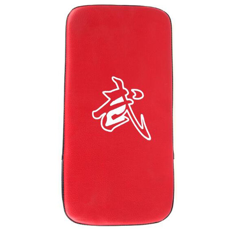 Saco de boxeo de cuero PU, bolsa de arena para Fitness, Taekwondo, equipo de entrenamiento para pies Muay Thai, 1 unidad: Rojo