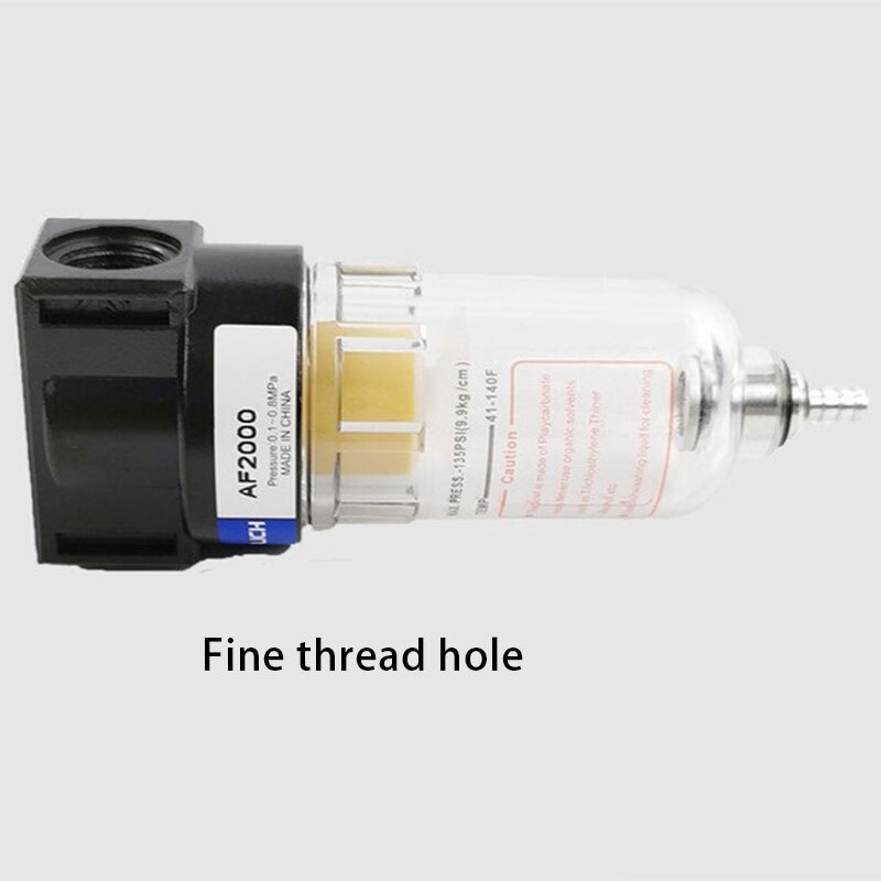 Separador de aceite de motor, tanque de depósito de lata de captura con filtro de respiración con volantes,