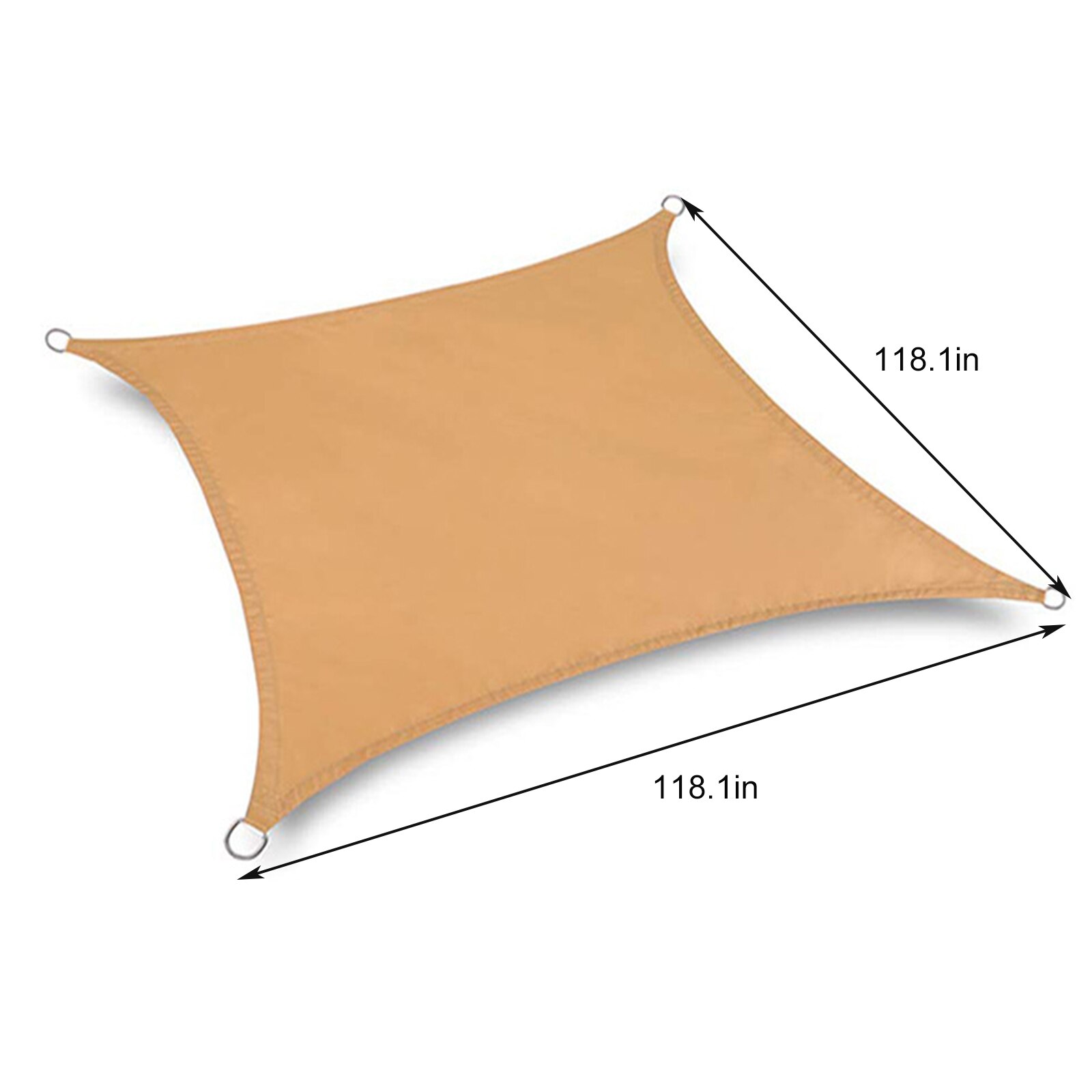 Triangle Sun Shade Sail Canopy For 98%UV Block Sun Shelter For Outdoor Facility&amp;Activities Backyard Awning Camp Tent: Burgundy