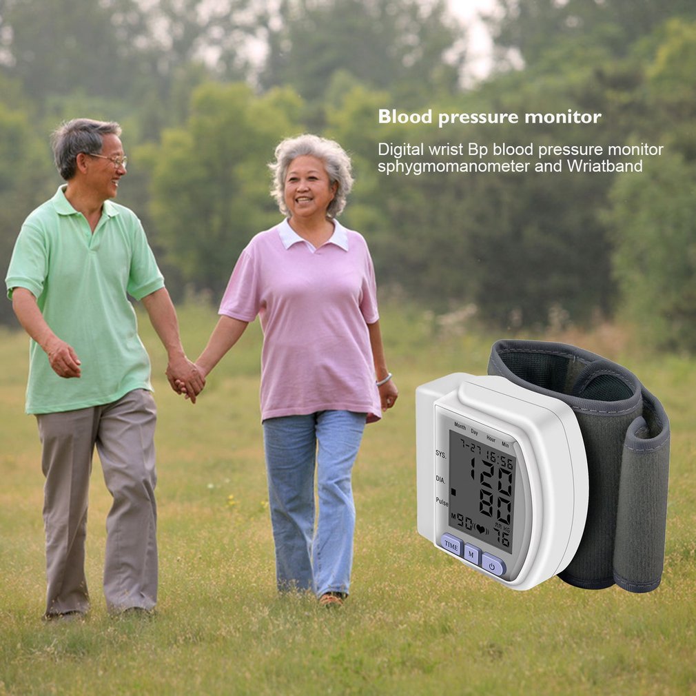 Digitale Pols Bp Bloeddrukmeter Meter Tonometer Bloeddrukmeter Manchet Automatische Gezondheidszorg Monitoren