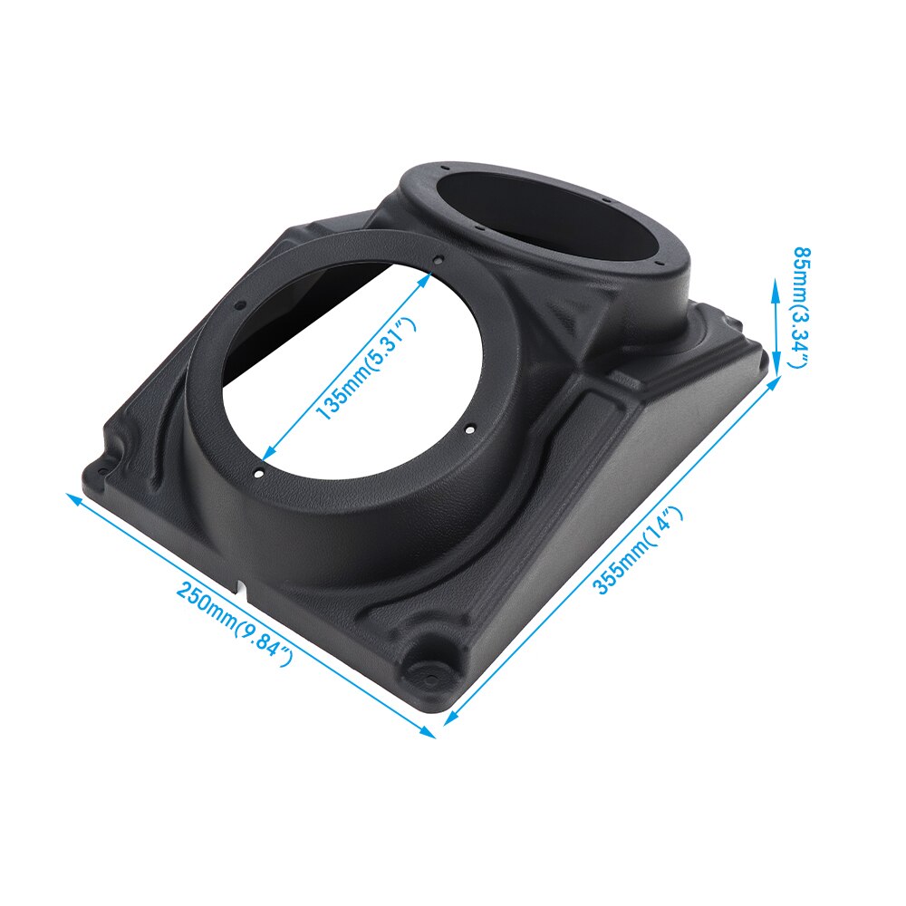 6.5 '' 6.5 tuuman kattoasennettava kattokaiutinkotelo polaris rzr atv utv polaris rzr: lle can-am maverick  x3 16-21