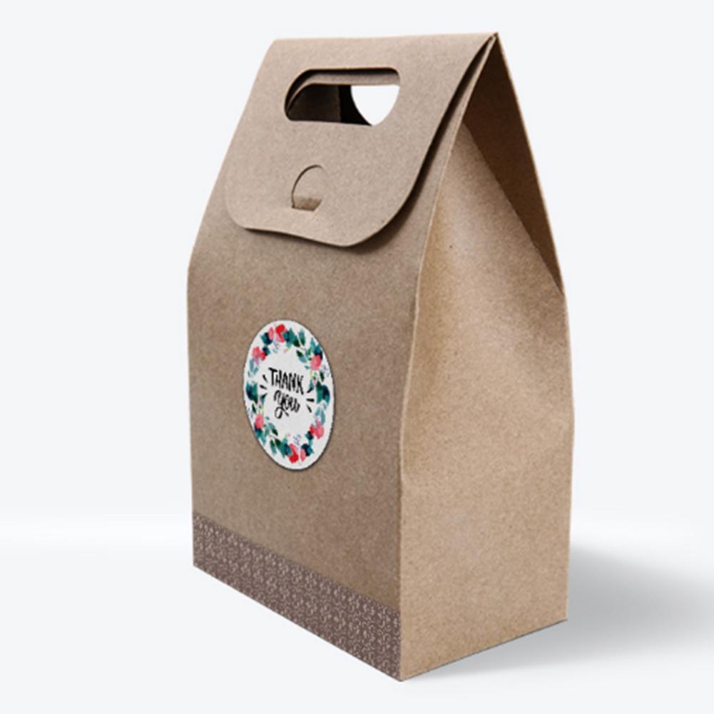 Thank You Stickers Labels Roll , Cake Labels Stickers Mixed 500 Labels Thanksgiving Stamp for Bags