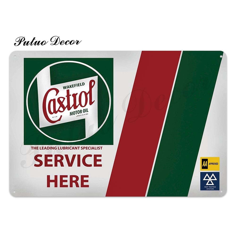 Mobil Tin Sign Metal Sign Plaque Metal Vintage Garage Decor Tin Posters Bar Pub Man Cave Decoration