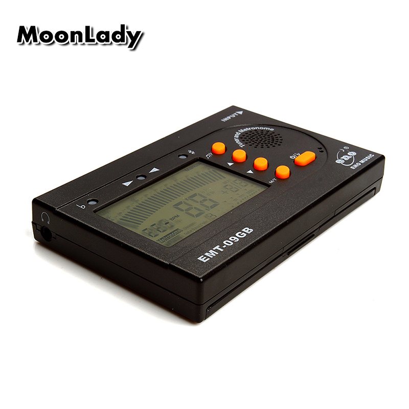 ENO EMT-09GB Gitaar Tuner Accordatura Apparaat Multifunctionele Metronoom Tuner Drie in Een voor DiziPan fluit Gitaar Bas Ukule