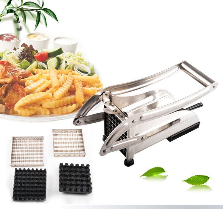 Bonne main presse pomme de terre bande cutter multi-fonction pommes de terre frites frites coupe outil de cuisine