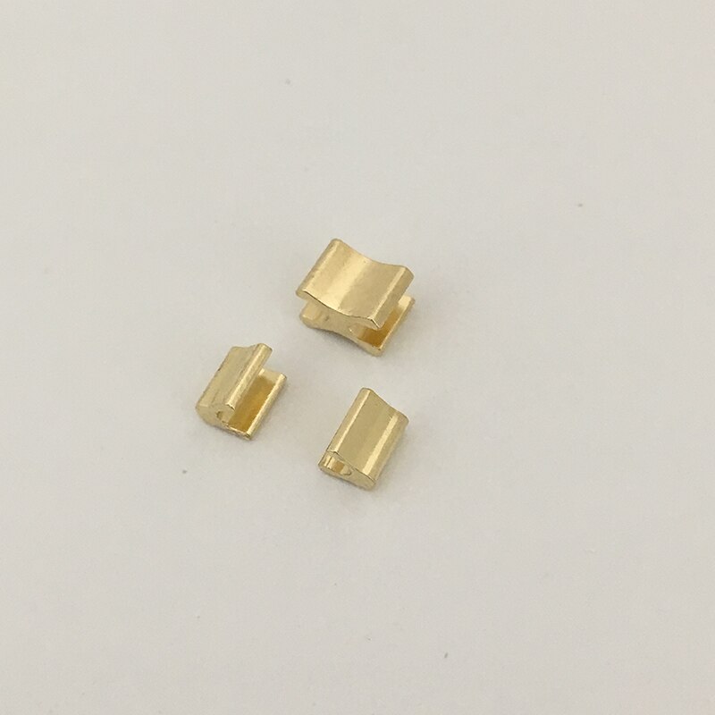 20sets Zipper Stopper Non-slip for 3# 5# 8# 10# Close-end Metal Zippers Zip Repair Kit Replacement DIY Accessories Tailor Tools: lightgold / 10#