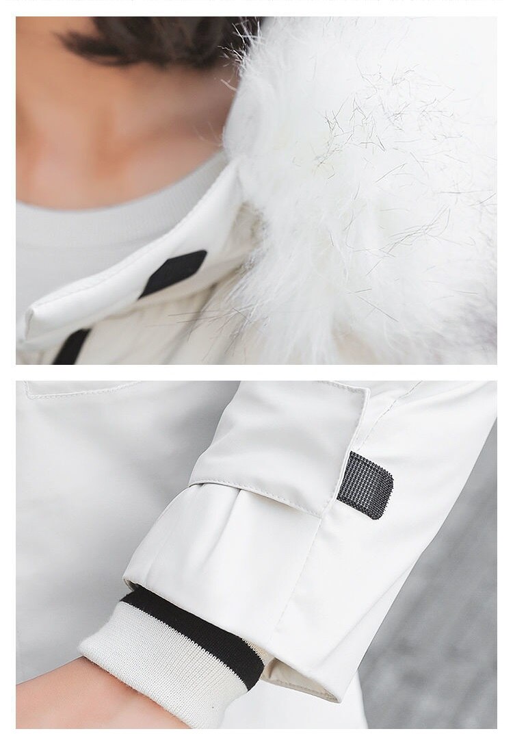 Winter Parka Jas Vrouwen Mode Hooded Down Katoenen Jas Jas Vrouw Warme Katoen Jassen Casual Losse Winterjassen Vrouw Parka