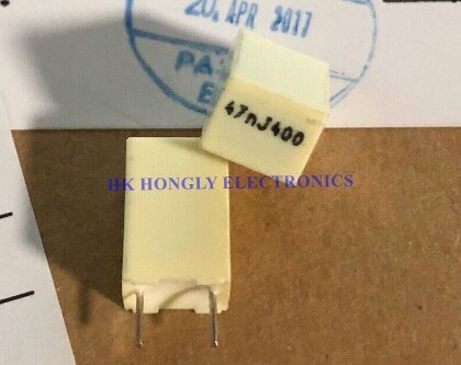50PCS R82 10nJ400 22nJ400 33nJ400 47nJ400 0.01UF 0.022UF 0.033UF 0.047UF 10NF 22NF 33NF 47NF 400V P=5mm Film Capacitor: 47nJ400