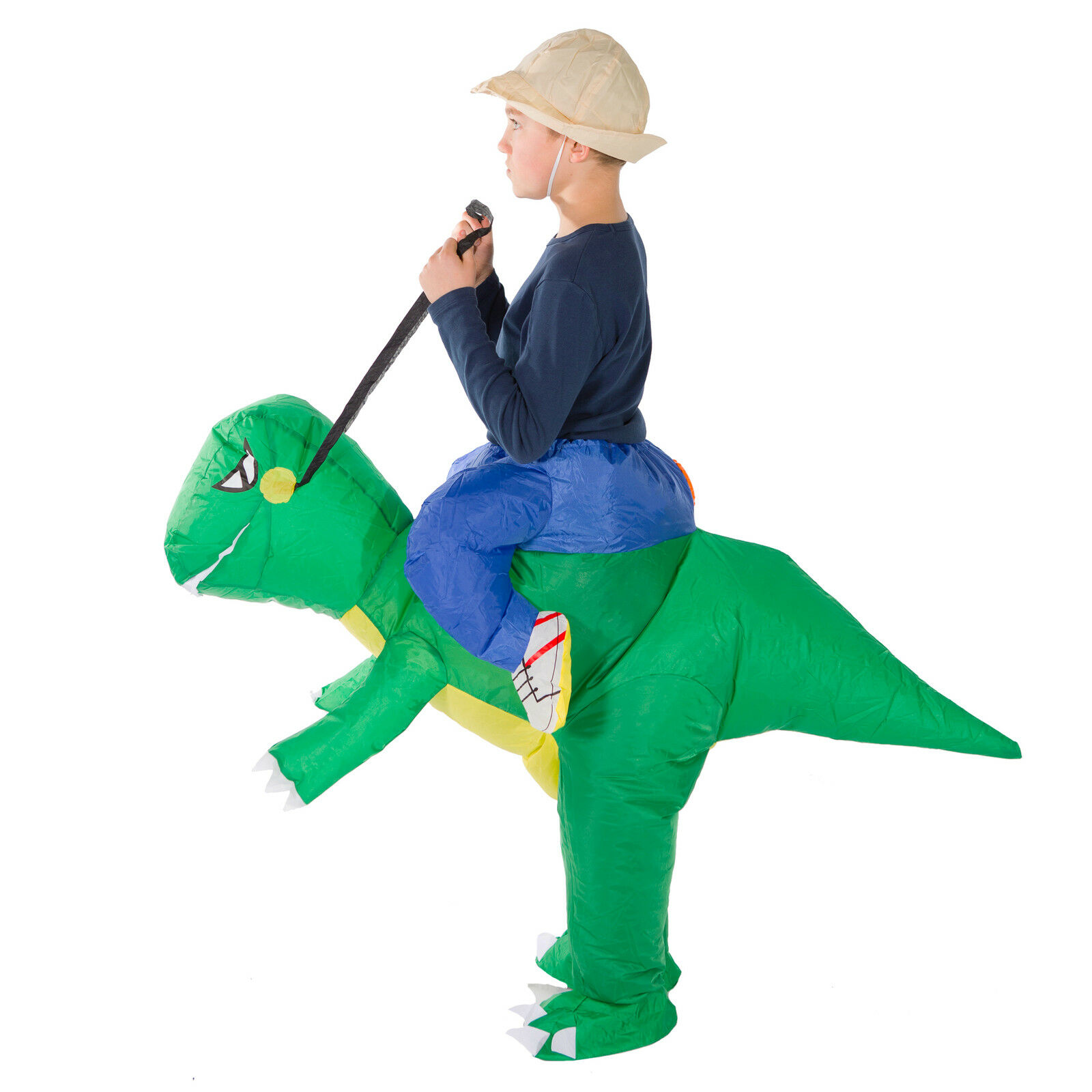 Lapset lasten lapset puhallettava dinosaurus eläin maskotti puku peli juhla fancy mekko halloween
