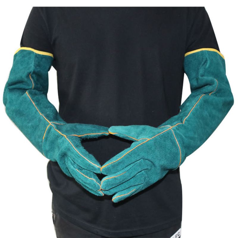 View of Reptile Handling Gloves Bite Proof Scratch Resista... – Grandado