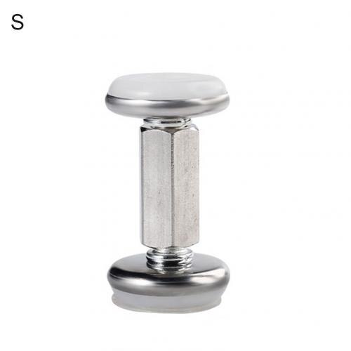 Practical Anti-movement Device Bed Non-shaking Adjustable Furniture Fixed bracket Fixator Stabilizer anti-shake Hardware S M L: Silver S