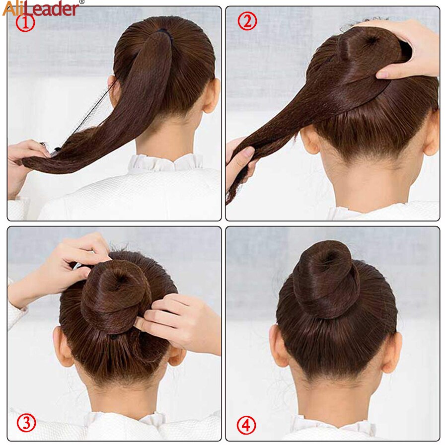 14/20/24Inch Durable Nylon Hair Net For Hair Bun Hair Hairstyle Tool Black Invisible Elastic Edge Mesh Hair Styling Hairnets