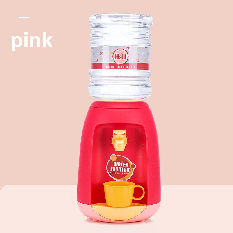 Bambini Cucina fingere Giocattoli mini Distributore di Acqua del Giocattolo di Simulazione Giocattolo Apparecchio di Ruolo Cucina Giocattolo Bere Giocattoli per Il Capretto: rosa