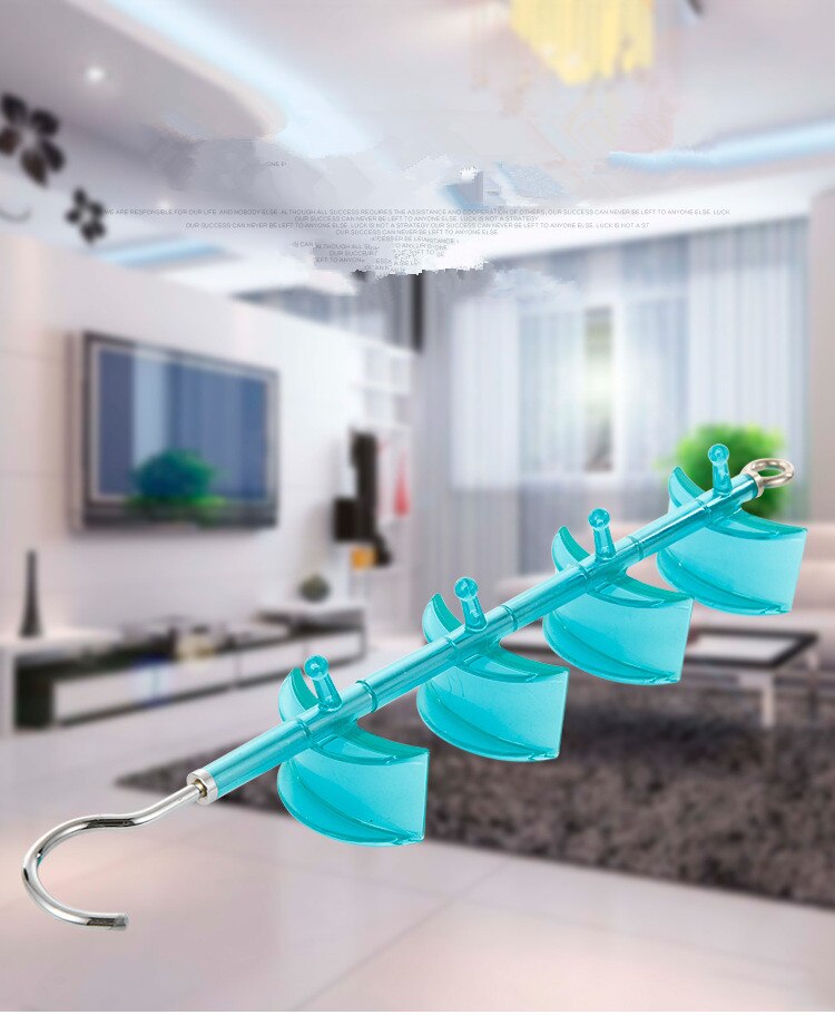 1PC 4-Hooks Handbag Bag Holder Shelf Hanger Hanging Rack Storage Organizer rear door OK 0548