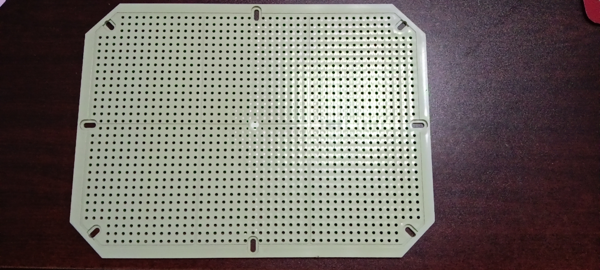 Fee Ship ABS Honeycomb Mounting Base Plate Waterproof Junction Box Base Plate Outdoor Monitoring Waterproof Box Fixed Base Plate: 170X140mm