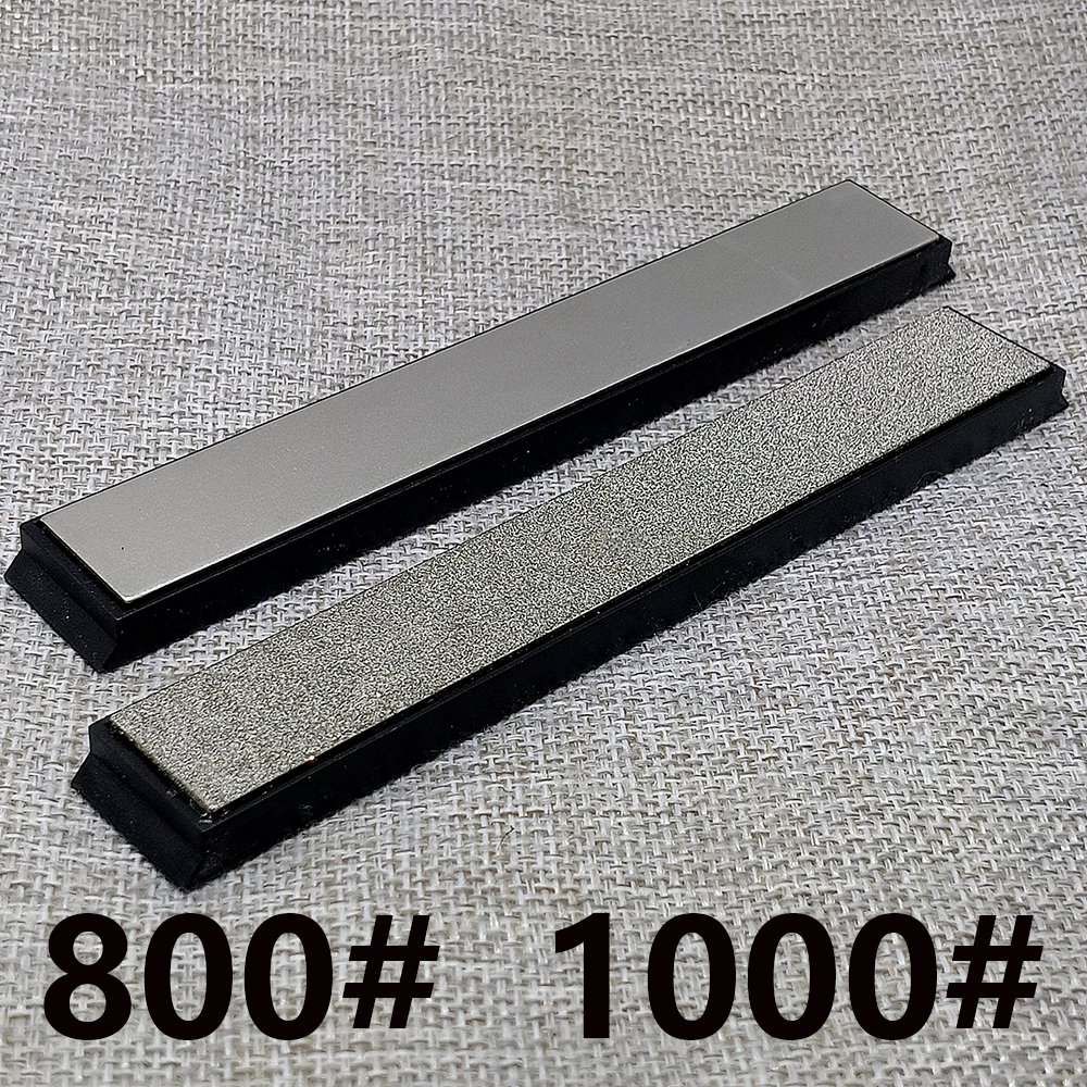 Diamond Bar Slijpsteen Plaat Set 6 &quot;Voor Edge Pro Ruixin Pro Rx008 Standaard 20/25 Mm Aluminium/Pvc base: 20mm 800 1000