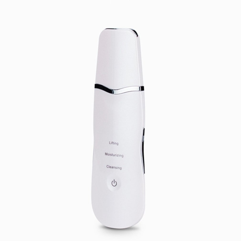 Introductie van ultrasoon schepmachine, schoonheidsinstrument, mee-eterreiniging, elektrische massageschep: Wit