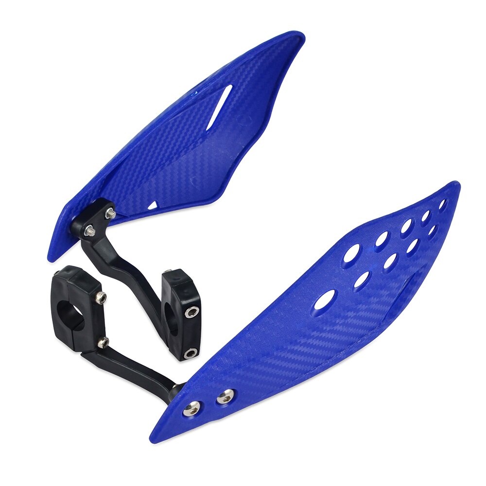 Motorfiets 7/8 "22mm Brush Bar Hand Guard Handguards Voor BETA 50 125 250 300 350 390 400 430 450 480 498 520 525 RR RRS SM: Blue