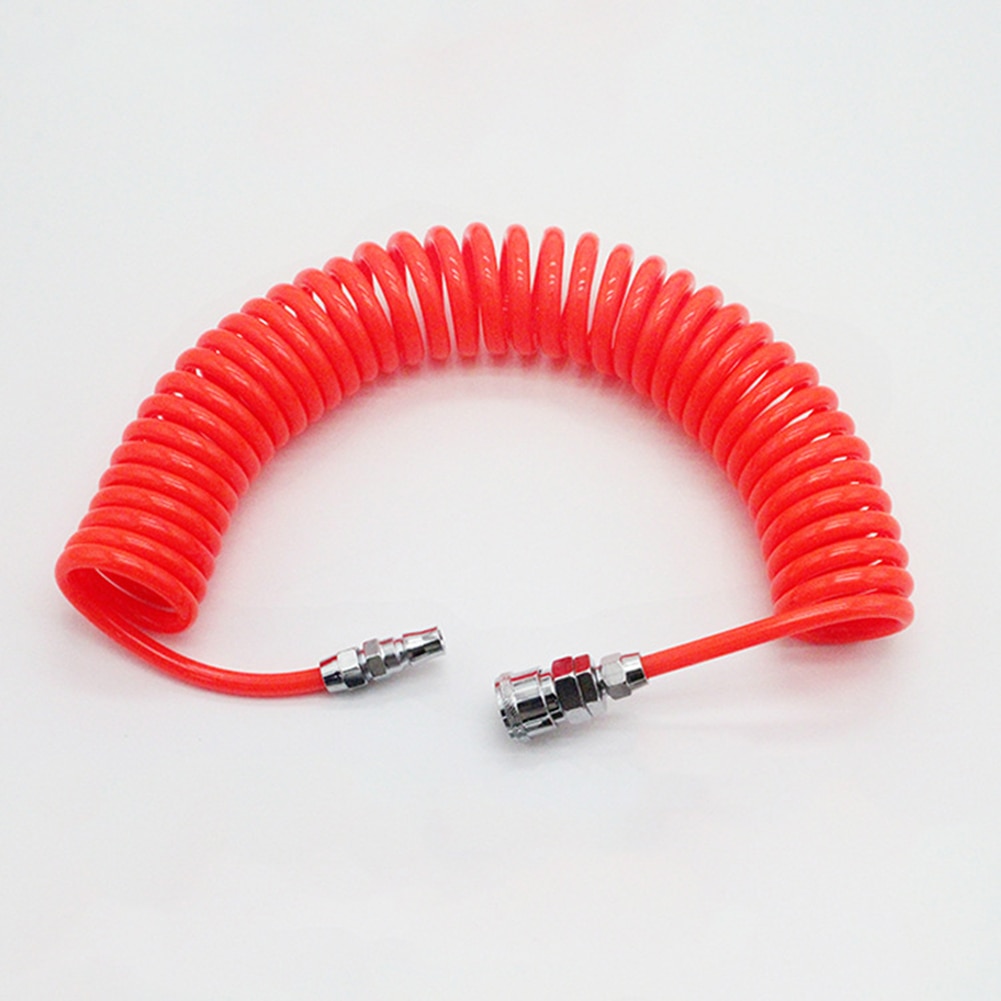 Tube Telescopic Spring Spiral Pipe Air Compressor Hose Spiral Pipe Pneumatic Pneumatic Polyurethane Air Compressor Hose
