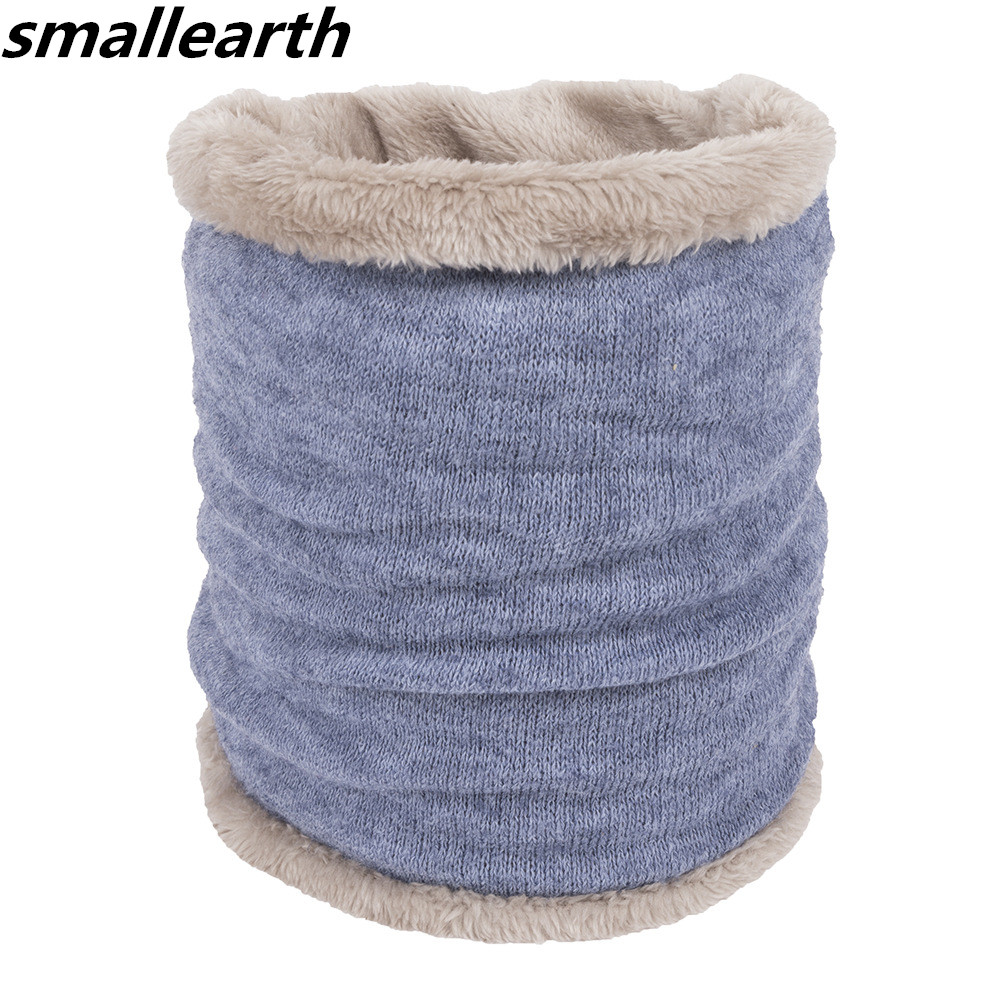 Mode Kinderen Winter Sjaal Dames Sjaals Warme Dikke Fluwelen Jongens En Meisjes Katoen O Ring Sjaal Man En Vrouwen hals Kraag